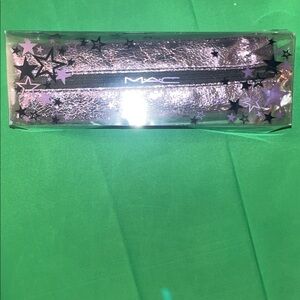 MAC Cosmetics Glittery Purple Star Cosmetic Bag
